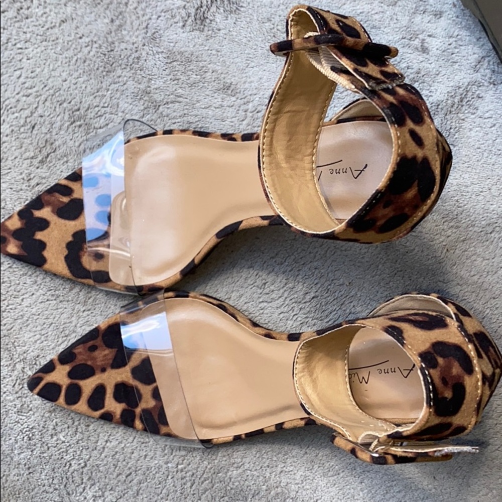 Brand New never worn leopard print heels